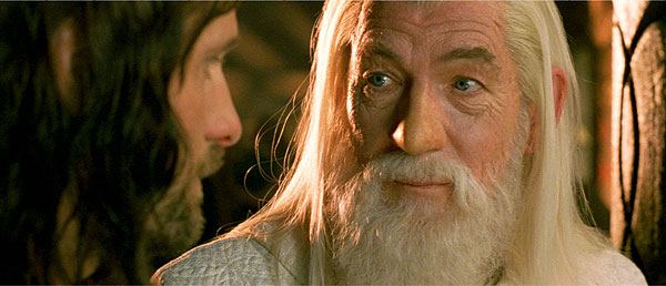 Gandalf a Aragorn
