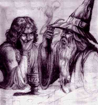 Gandalf a Aragorn